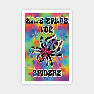 Safe Space For Spiders Trippy Shirt Magnet