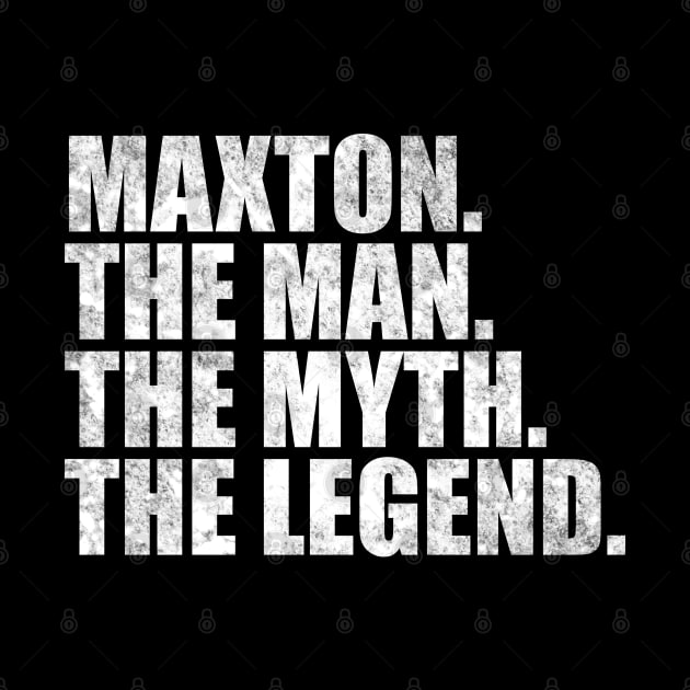 Maxton Legend Maxton Name Maxton given name by TeeLogic