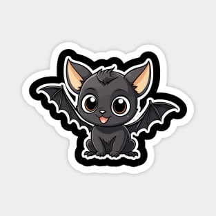 Bat Cute Illustration Magnet