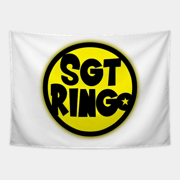 Sgt Ringo Vlog Logo Tapestry by Sgt_Ringo