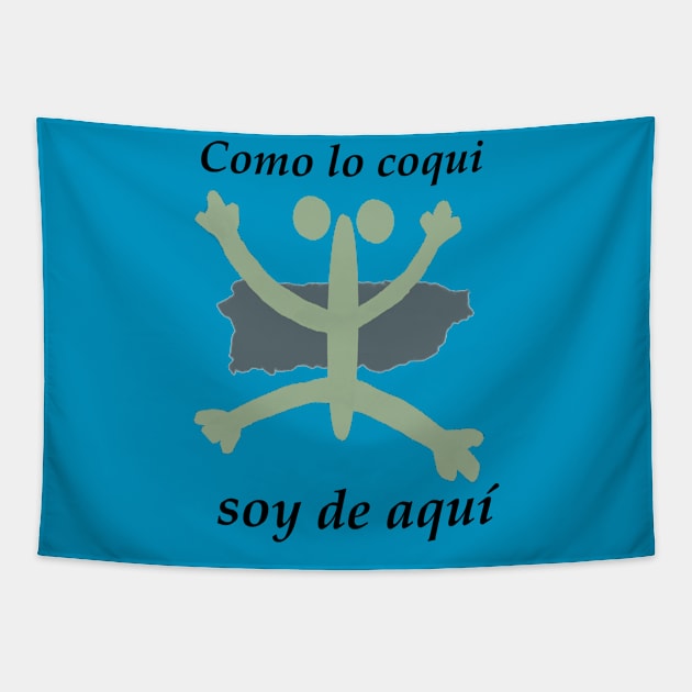 Soy de Aqui Tapestry by GdotArroyo