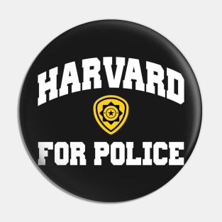 Harvard for Police Pin