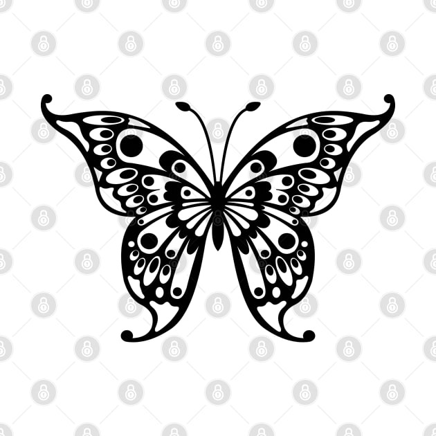 Monarch Butterfly Sketch Graphic, Butterfly Lovers Gift For Men, Women & Kids by Art Like Wow Designs