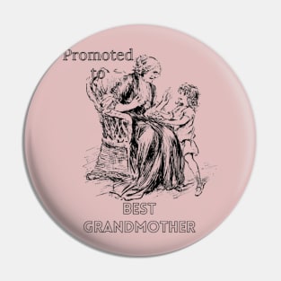 Promoted to grandmother 2023 Pin