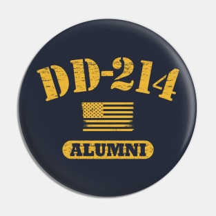 DD 214 Alumni Pin