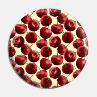Cherries Pattern Pin