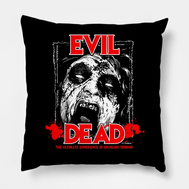 Evil Dead Pillow by D.W. Frydendall