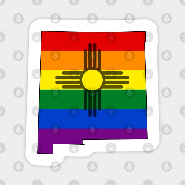 New Mexico Pride! Magnet by somekindofguru