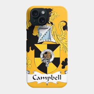 Campbell Clan Crest T-Shirt Phone Case