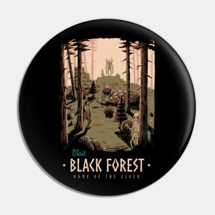 Black forest Pin