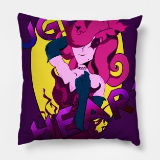 Midnight Mass - Demonique - Ugly Heart Pillow