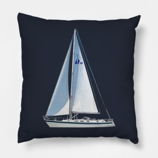 HR 46 Sailboat Pillow