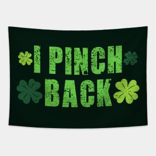 I Pinch Back (Green) Tapestry