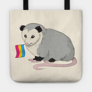 Pansexual Pride Opossum Tote