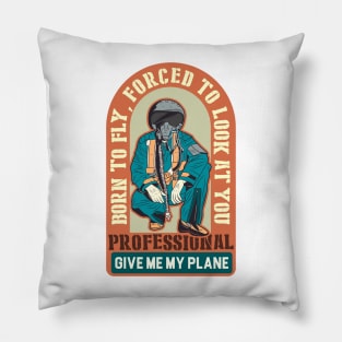 Born To Fly Pillow