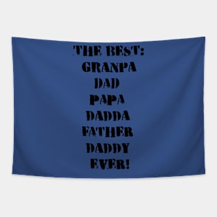 Fathers Dad Day Tapestry