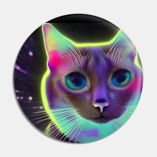 Cosmic Cat Pin