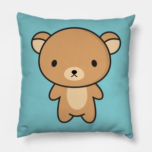Cute and Kawaii Brown Bear Pillow