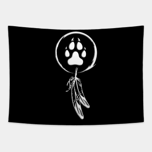 WOLF PAW 1 Tapestry