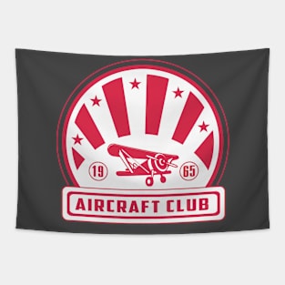 Aircraft Club Tapestry