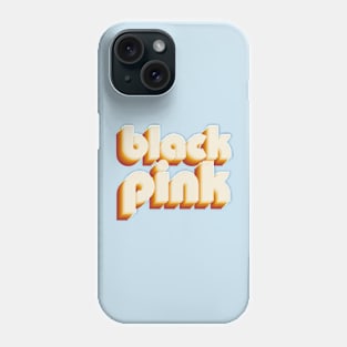 black pink Phone Case