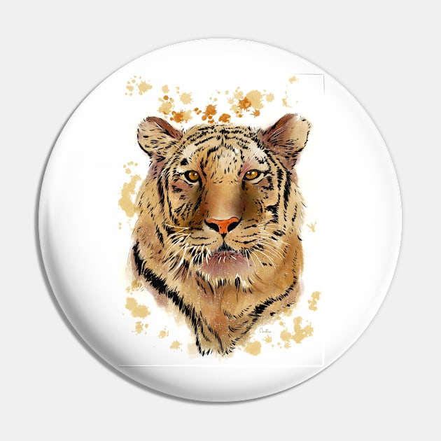 The proud tiger. Artwork By Annalisa Amato Pin by annalisaamato