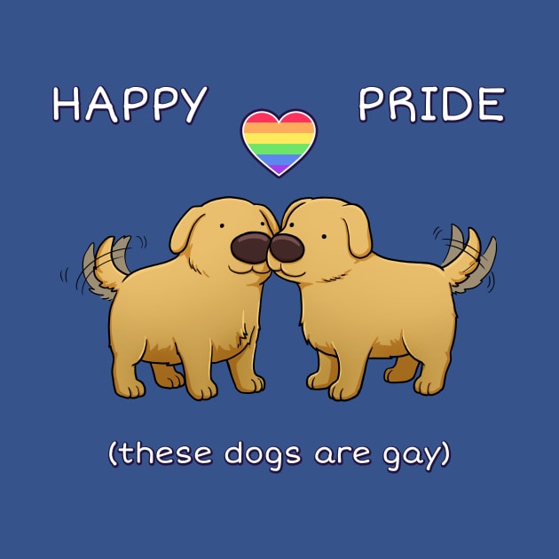 Happy Pride Dogs by JadedSketch