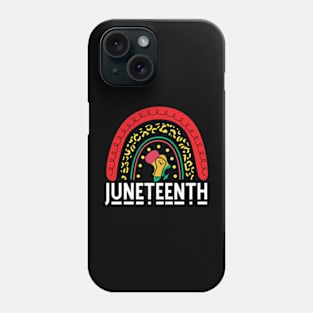 Juneteenth Tee Shirt June 19th 1865 Freedom Day Melanin Juneteenth Phone Case