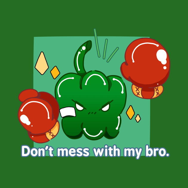 Bellpepper Bros: Don't Mess with My Bro by jennystar