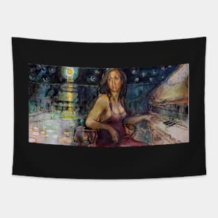 Searching for the right note Tapestry