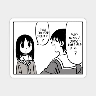 Mudwizard draws why judge hates fish riddle panel aka osaka best girl / azumanga daioh Magnet