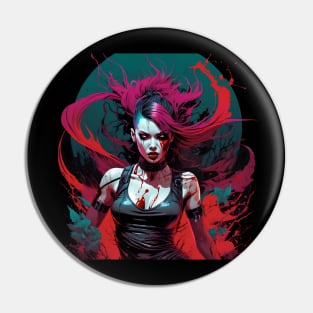 Beautiful metal women Pin