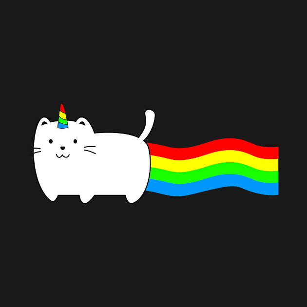 Magical Cat Unicorn by CANVAZSHOP