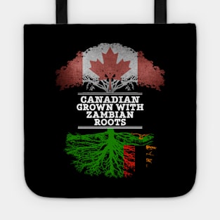 Canadian Grown With Zambian Roots - Gift for Zambian With Roots From Zambia Tote