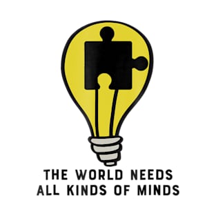 Special Education Teacher The World Needs All Kinds T-Shirt