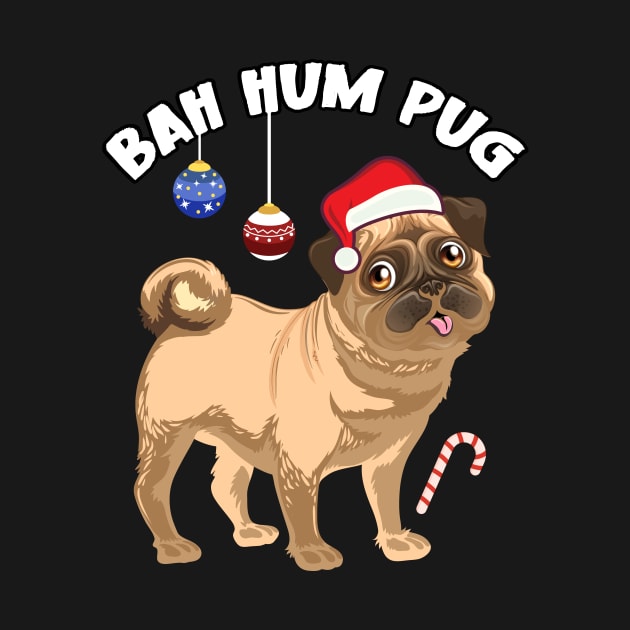 Christmas Xmas Family Matching Funny Bah Hum Pug by star trek fanart and more