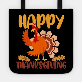 Happy Thanksgiving 2021 Family Costume Thankful Turkey Tote