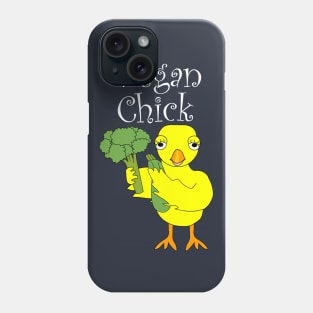 Vegan Chick White Chick Phone Case