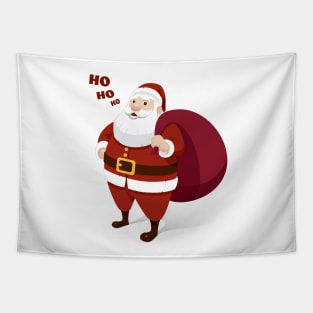 Chubby Santa Claus Tapestry