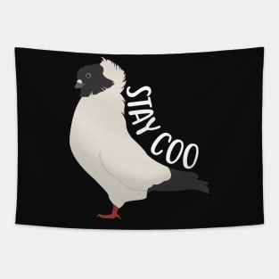 Nun Pigeon: Stay Coo Tapestry