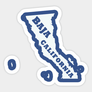 Baja California Sticker by smashtransit