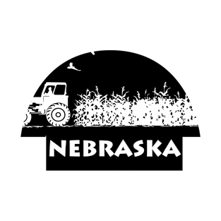 Nebraska Farmer Life Funny Gifts for Nebraska State T-Shirt