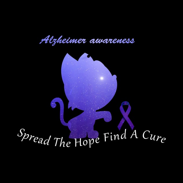 Alzheimer Awareness Spread The Hope Find A Cure Gift by thuylinh8