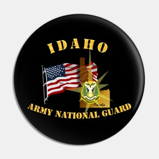 Idaho - ARNG w Flag Pin