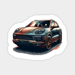 Porsche Cayenne Magnet