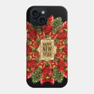 Happy New Year Mandala Phone Case