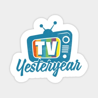 TV Yesteryear Logo Magnet