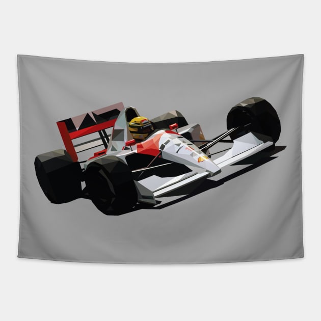 Senna F1 Tapestry by pxl_g