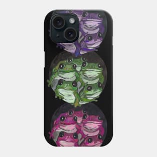 Colorful frogs Phone Case