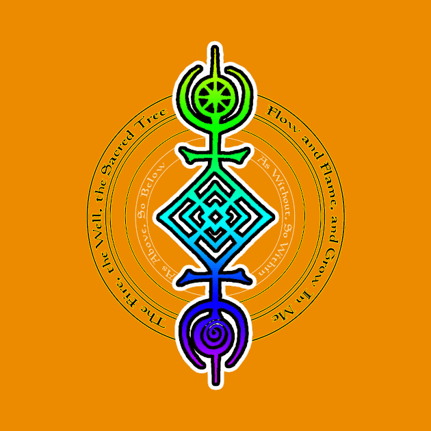 Cosmos Sigil Rondel by IanCorrigan